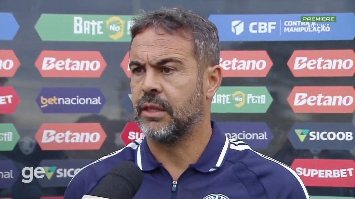 🚨 Artur Jorge detona gramado do Baenão antes de Remo x Cruzeiro: “Esse campo não tem condição nenhuma de jogo. Não é o padrão que queremos para o futebol brasileiro. Estamos a jogar em uma grama de jardim.” 🎥 Premiere | ge