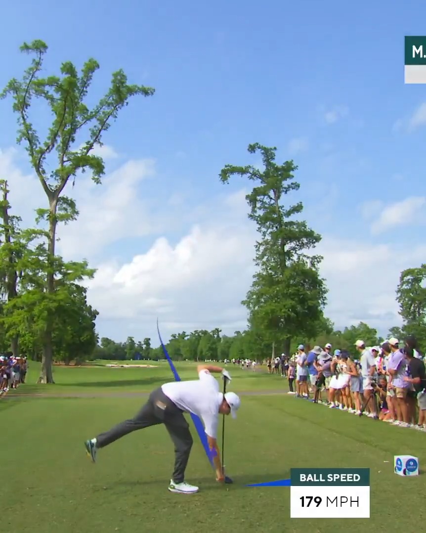 Matt can send it 🚀 The Fitzpatricks extend their lead to two Zurich Classic. 📺 CBS