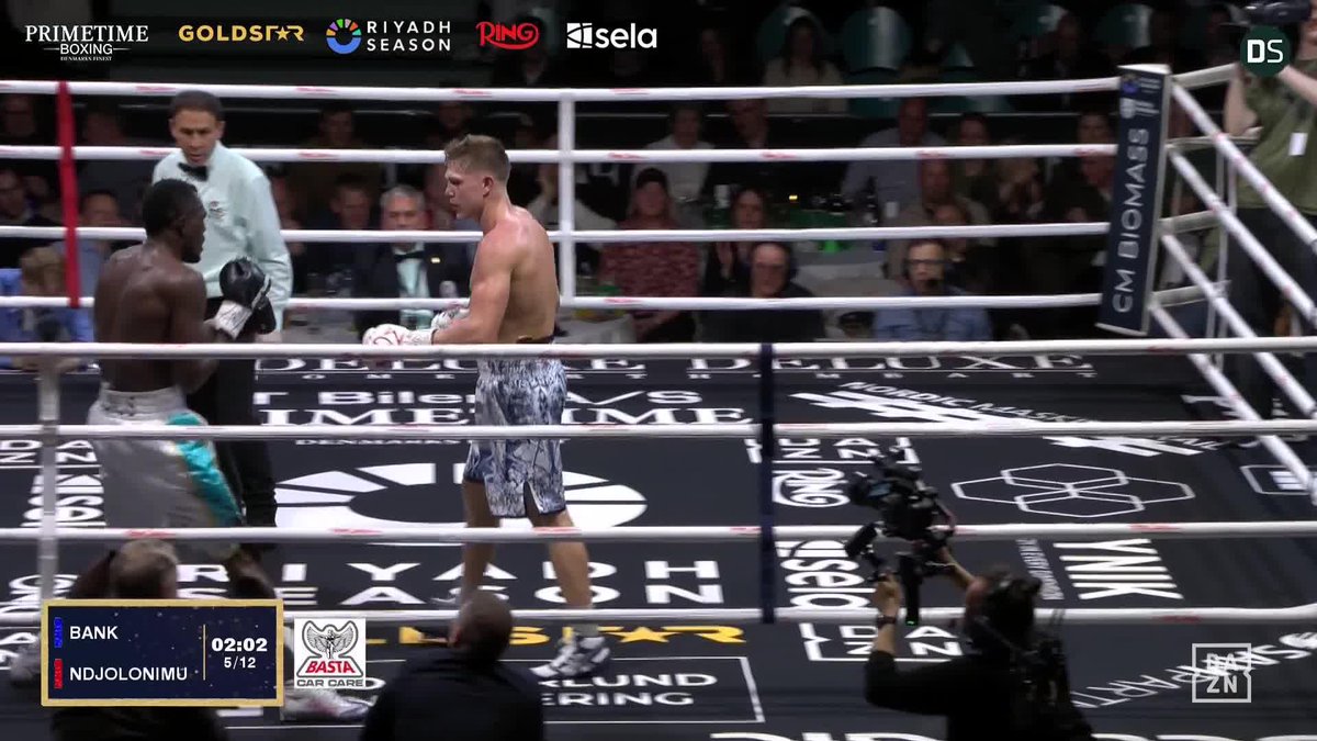 BANK WITH THE ROUND 5 KO 🔥 #BankNdjolonimu | April 25 | Live on DAZN ▪️