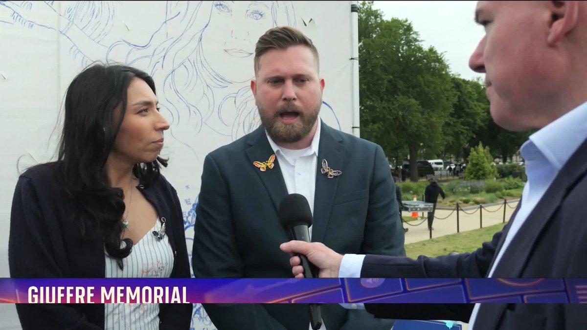 "We are extending this olive branch to him." Virginia Giuffre's brother Sky Roberts says King Charles choosing not to meet Epstein survivors during next week's state visit to the U.S. is a 'missed opportunity' for him. 📺 Sky 501, Virgin 602