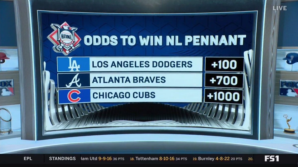 The Cubs take on the Dodgers at 7pm ET on FOX!