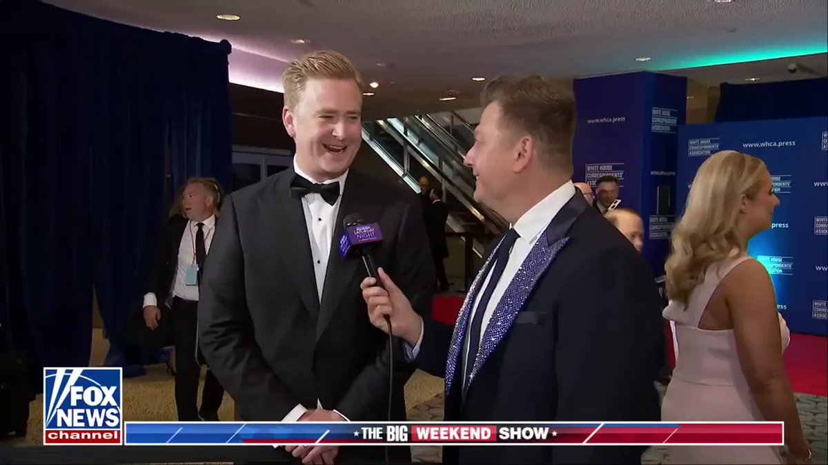 .Peter Doocy is on the red carpet! Tune in to Fox News Saturday Night w/ Jimmy Failla at 9 PM ET for Jimmy Failla's coverage of the White House Correspondents' Dinner.