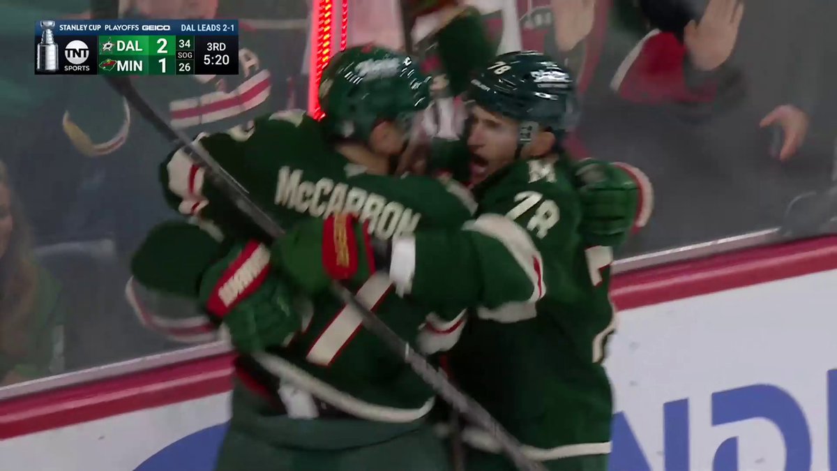 MARCUS FOLIGNO HAS TIED THE GAME!!! 🚨 #StanleyCup 🇺🇸: NHLonTNT (TBS) 🇨🇦: Sportsnet &amp; TVA Sports