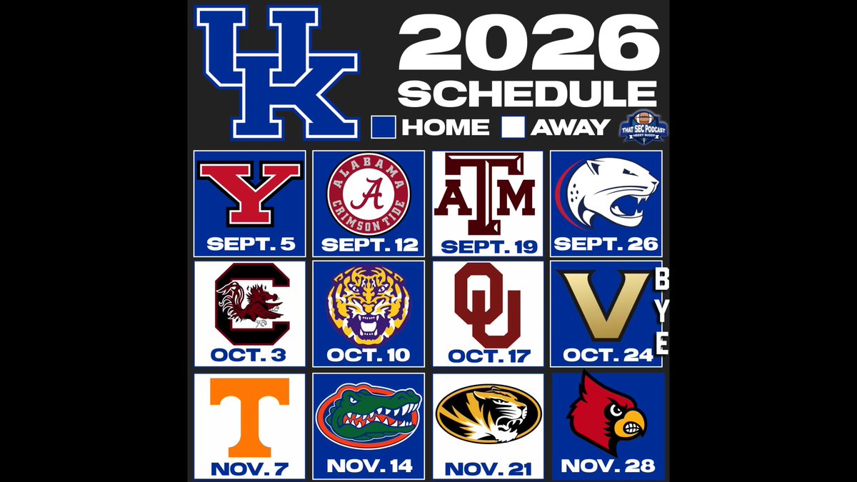 It's now possible to completely turn over a program/roster in a single offseason. There may be no better display of this in the SEC in 2026 than Kentucky hosting Alabama Week 2. Can the Cats do the unthinkable and beat the Tide? Full show: