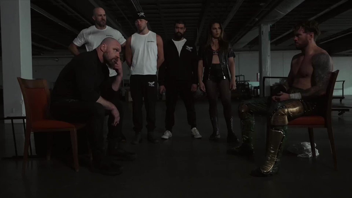 “We can turn you into a weapon like professional wrestling has never seen.” Now the decision belongs to Will Ospreay • ウィル・オスプレイ... Watch #AEWCollision on TNT & HBO Max