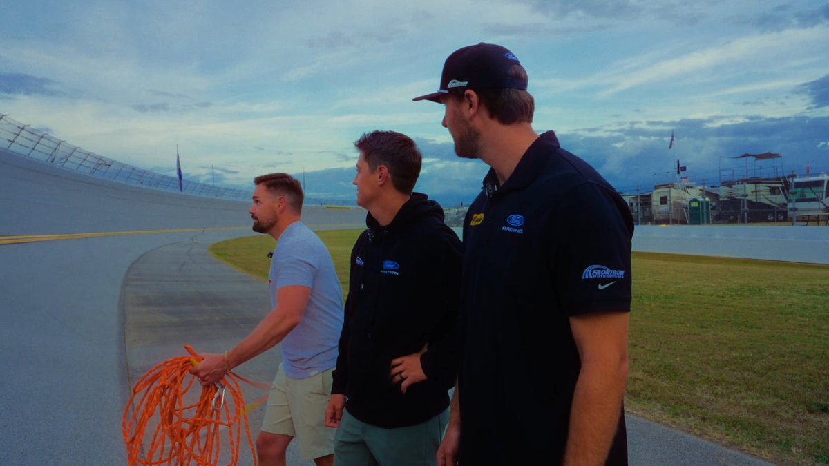 This is no ordinary climb, gentlemen. Think you got what it takes to make it to the top of Talladega Superspeedway?