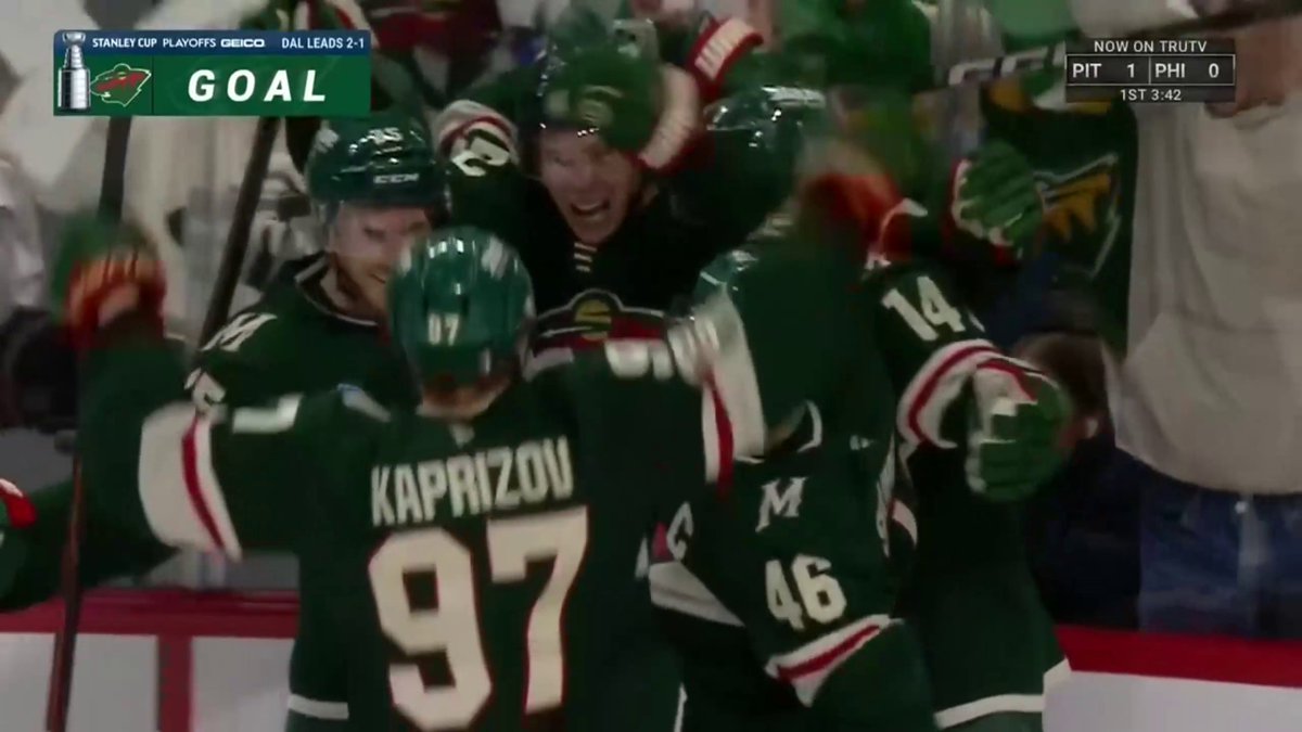MATT BOLDY THE OVERTIME HERO FOR MINNESOTA 🔥 WILD TIE THIS SERIES UP 2-2 😤