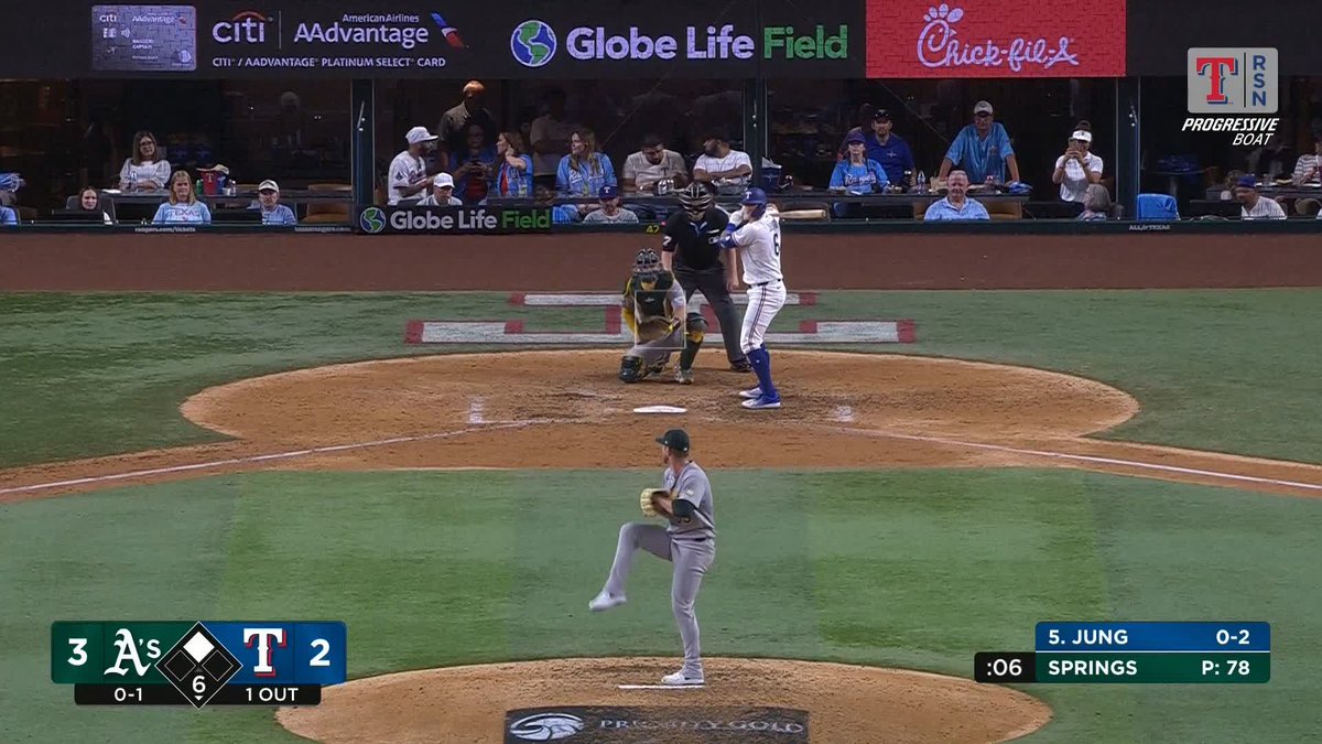 Josh Jung 2-run homerun for the lead‼️ Rangers Sports Network | #MLB