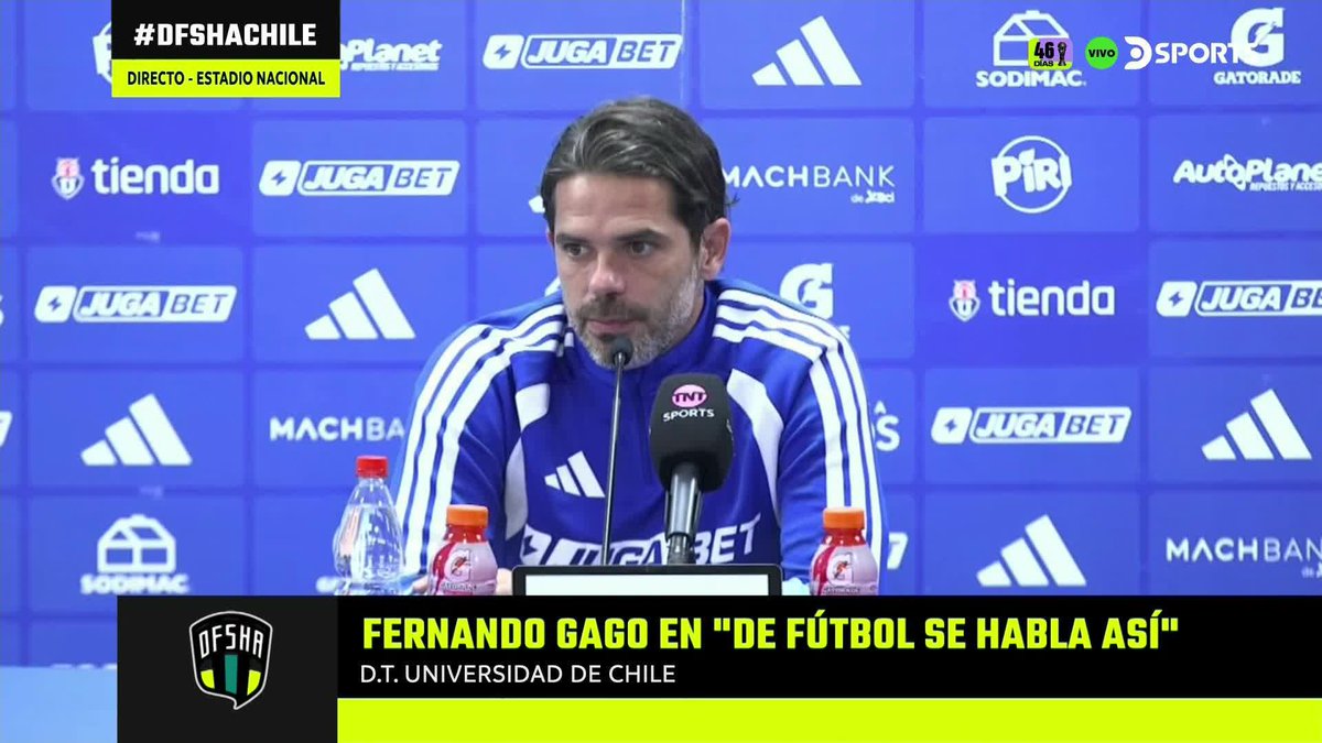 "ME DA SATISFACCIÓN QUE LOS CHICOS LO HAYAN DISFRUTADO" 💬 ⚽ Fernando Gago se refirió a la importancia del triunfo en el clásico luego de la victoria de U. de Chile sobre Universidad Católica. #DFSHAChile