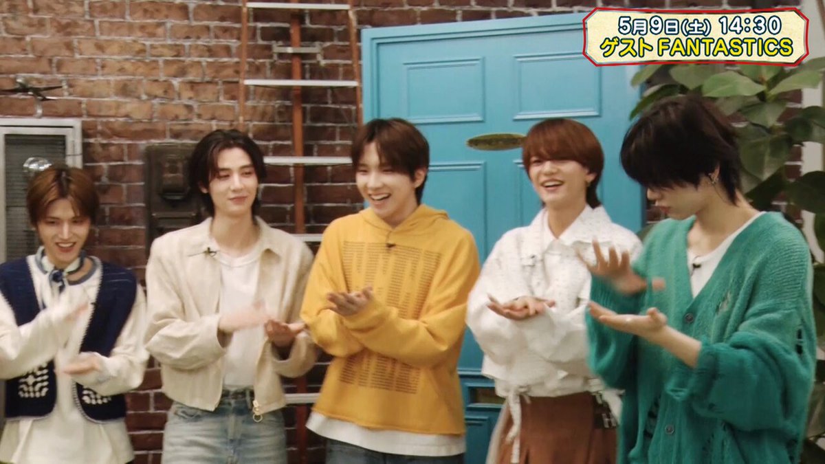 ⋰ BOYNEXTDOOR トモダチベース 第4回放送📺𝟱/𝟵(土)𝟭𝟰:𝟯𝟬〜（日本テレビ） トモダチゲスト： 木村慧人・中島颯太（FANTASTICS） ⋱ 次回の #ボネトモ を先取りチラ見せ👀 ONEDOORのみなさん、FANTAROのみなさん お楽しみに！ #BOYNEXTDOOR #FANTASTICS ※5/2(土)の放送はお休みです🏠💤