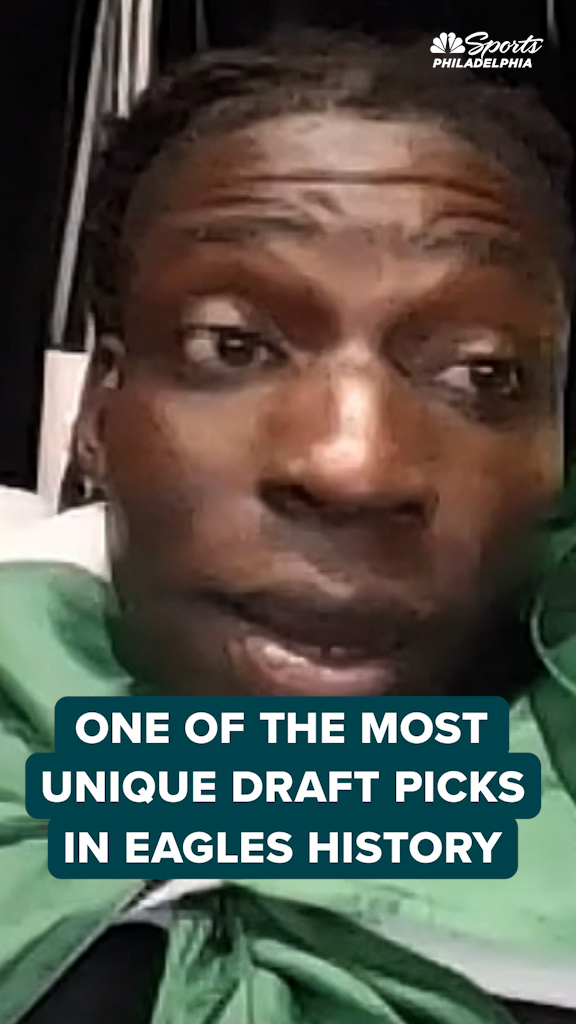Hear from one of the most unique draft picks in NFL history. Uar Bernard spoke to reporters after the Eagles drafted him 251st overall. The defensive tackle from Nigeria measured in at 6'4", 306 pounds (6% body fat), and ran a 4.63 in the 40-yard dash.