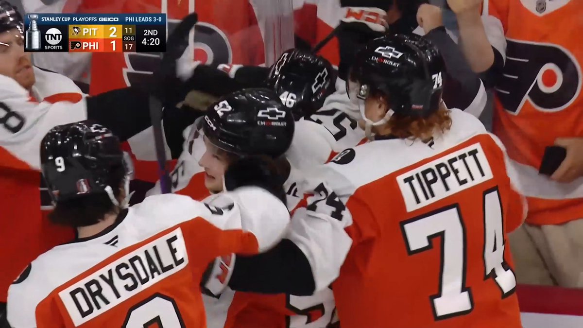 DENVER BARKEY'S FIRST CAREER #STANLEYCUP PLAYOFF GOAL!!! ๐จ ๐บ๐ธ: NHLonTNT (TBS) ๐จ๐ฆ: Sportsnet & TVA Sports