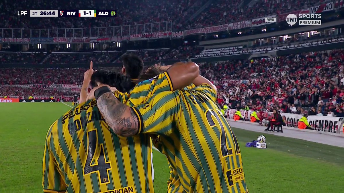 🤯🇦🇷 TOMÁS FERNÁNDEZ Y ALDOSIVI SE LO EMPATA A RIVER EN EL MONUMENTAL.