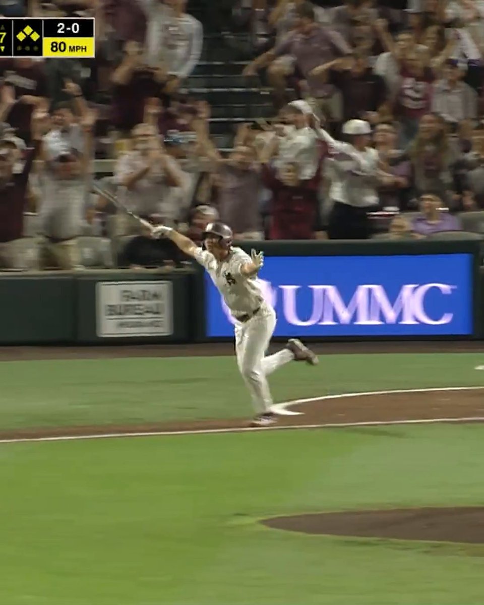 JACOB PARKER GRAND SLAM TO TIE IT 🔥 THE DUDE IS ROCKIN' 📈 Mississippi State Baseball