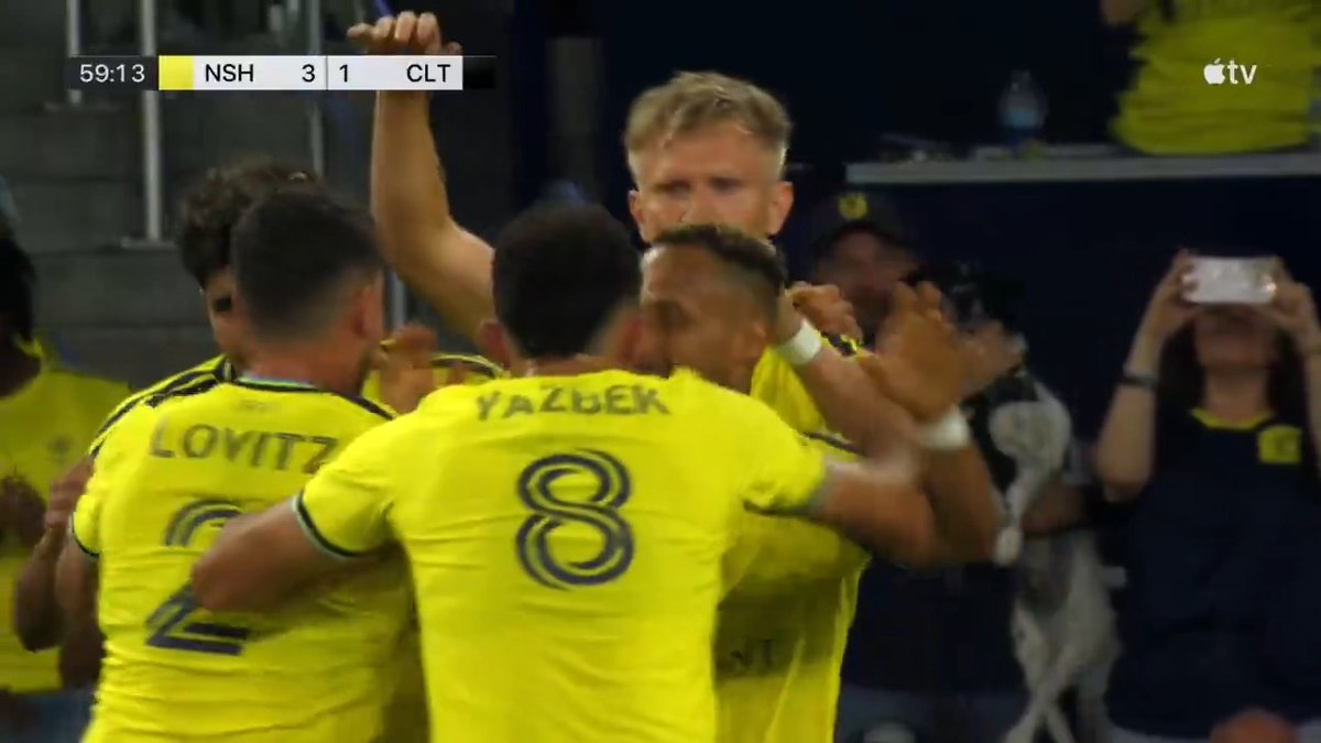 🇭🇳 ¡¡¡QUE JUGADA ARMÓ Y QUE ASISTENCIA PUSO ANDY NAJAR PARA UN GOLAZO DEL NASHVILLE!!!🤯🔥 TREMENDO lo del hondureño hoy ante Charlotte😱 Major League Soccer on Apple