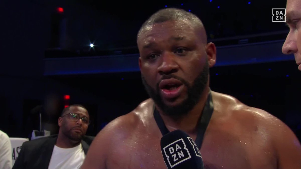 Jarrell Miller calls out potential heavyweights to fight next! 👀 #MillerPero ▪️