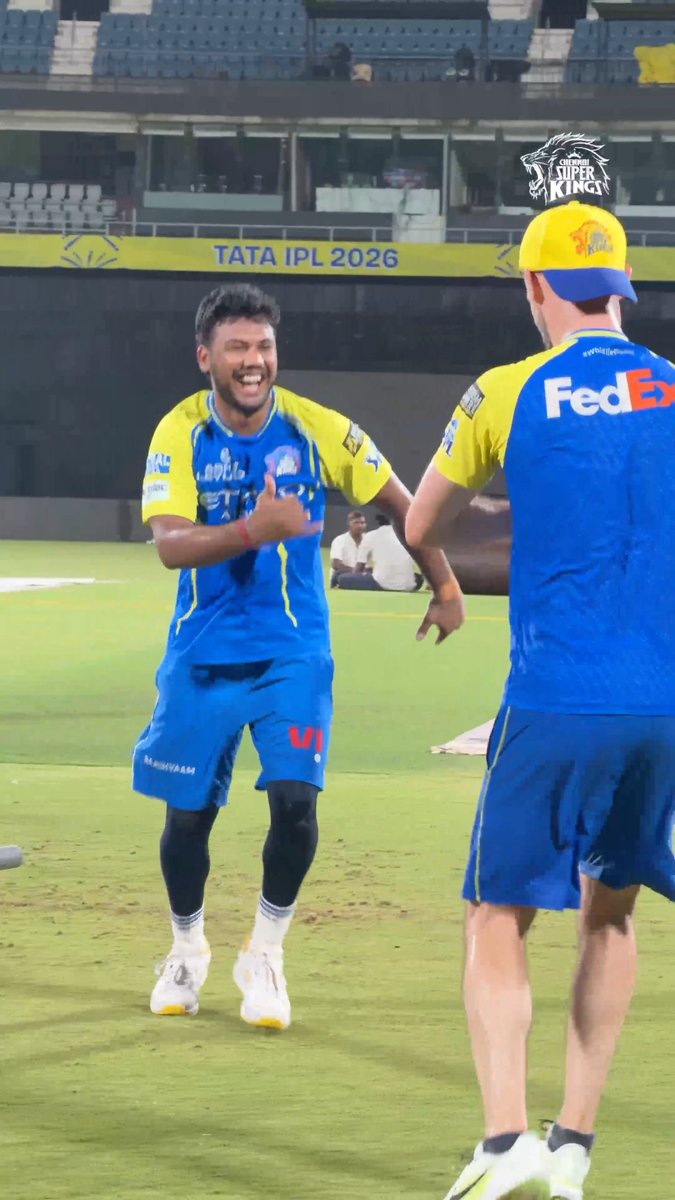 Come for the catching game 🍿 Stay for the dance! 😂 #WhistlePodu #Yellove