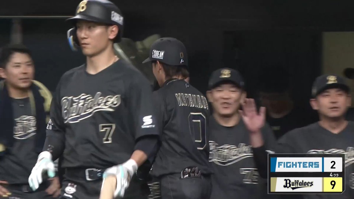 ポール際への一発💪 オリックス 渡部遼人 選手の第3号3ランホームラン🌈 👇ライブ配信はこちら