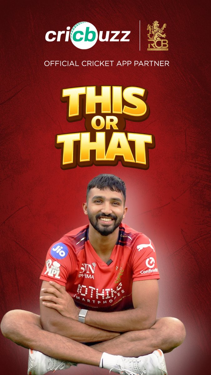 This or That ft. Padikkal Kohli the batting partner or Kohli off the field? 2025 away win at Wankhede or Chepauk? Royal Challengers Bengaluru