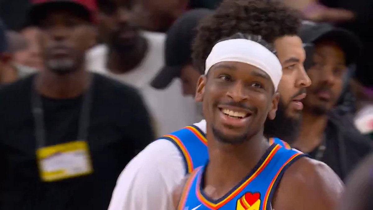 Shai Gilgeous-Alexander scored a playoff career-high 42 points as Oklahoma City Thunder overcame the Phoenix Suns 💪