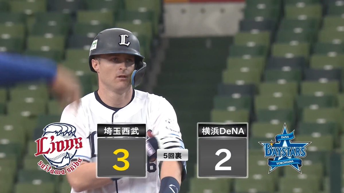 【ファーム】 埼玉西武 ネビン 選手が攻守に活躍✨ 4回表に華麗にファーストライナーを捌く👏 5回裏には逆転となる2点タイムリー2ベースヒット‼️ 👇ライブ配信はこちら