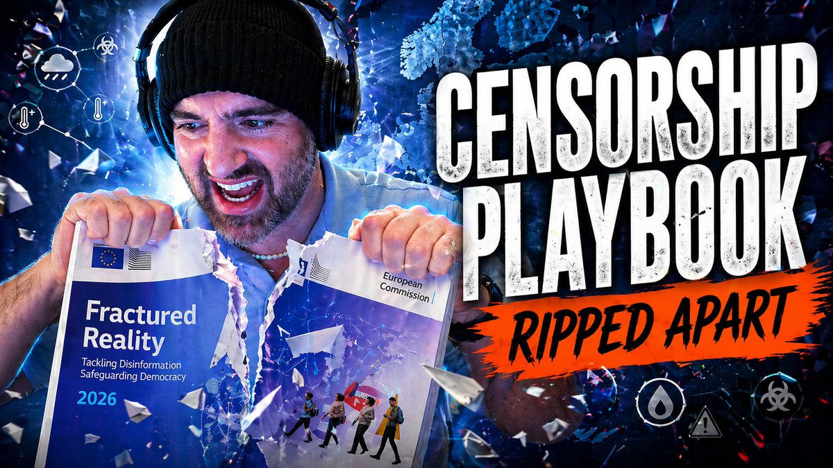 I went through the EU's new 2026 Global Censorship Blueprint (so you don't have to). Their plan is to have the EU impose a huge digital advertising tax on platforms (X, Meta, YouTube) to hit their revenue stream & biz model, and adjust the tax based on "disinfo" removal