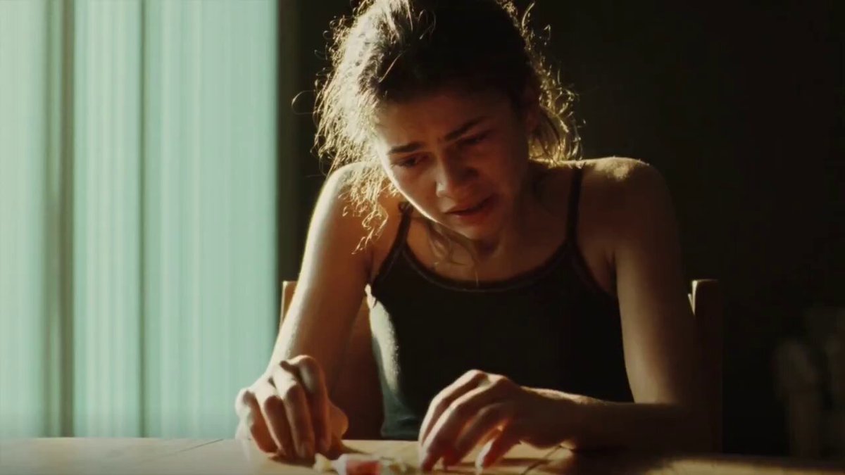 Zendaya performed many of her emotional breakdown scenes in Euphoria in just one take.