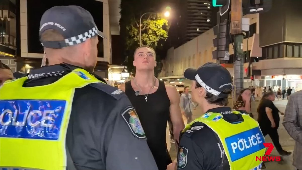 A controversial 'looksmaxxing' influencer known for touting extreme body improvement techniques has been arrested during a livestream in Fortitude Valley. It's sparked a fresh warning from experts on the subculture that’s taking social media by storm.