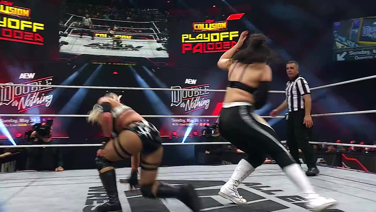 This woman isn’t throwing everything she’s earned in the trash for WWE lol Vaquer looks stupid for it already. #AEW