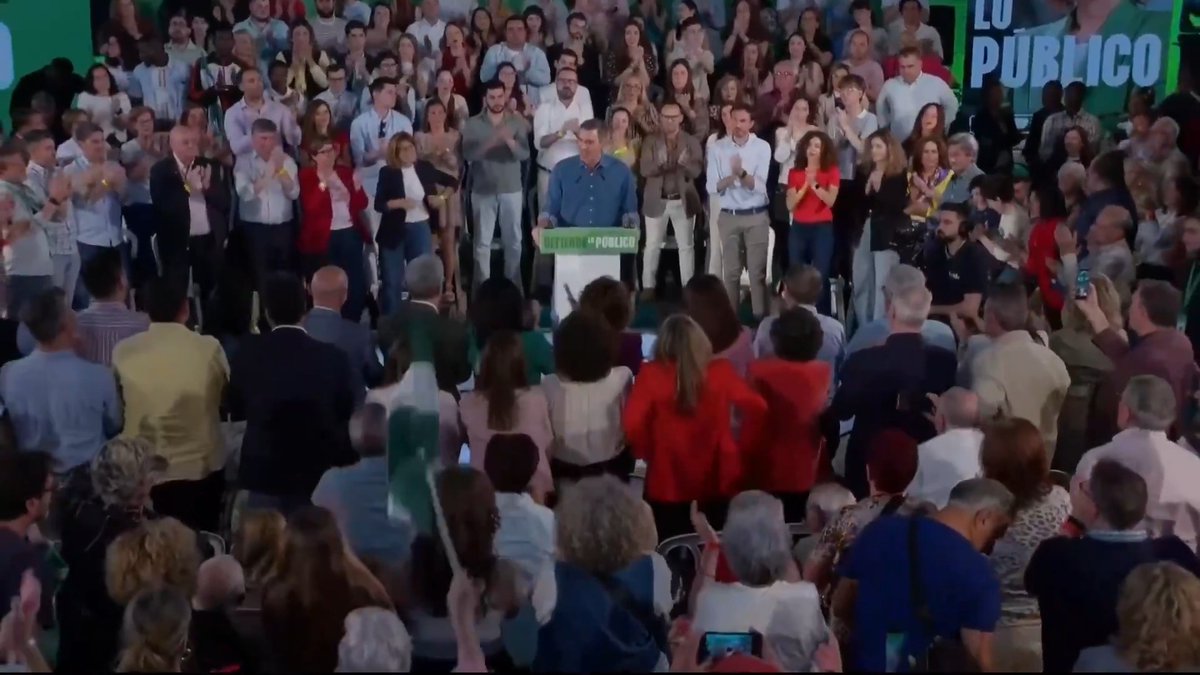 La prioridad nacional es tener una España que apueste por la paz, por empleos que te permitan llegar a final de mes, por una sanidad que te atienda como paciente, y no como cliente, por pensiones dignas. Esta es la España que estamos construyendo. Es un orgullo ser español.