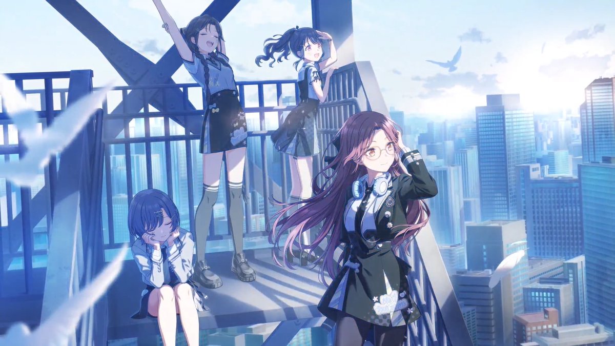 / PJ: REFRAC7IONS 新ユニット 『No 1 feel alone』発表!🎥 \ 4月30日より登場予定✨ 詳細は明日 4月27日 19:00~ シャニマス生配信にて📢 🎤メンバー 🏙️杜野 凛世 🏙️大崎 甘奈 🏙️福丸 小糸 🏙️三峰 結華 #シャニマス8th_day2