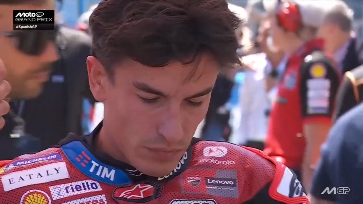After yesterday's heroics, what can Marc Márquez do from pole position today? 🤔 #SpanishGP 🇪🇸