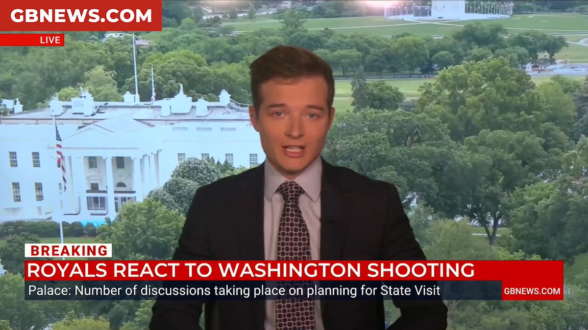 'The State visit is still going ahead, but there appears to be a question mark as to what degree it's going to go ahead.' GB News Royal Correspondent Cameron Walker reads a statement from Buckingham Palace as King Charles responds to the assassination attempt on Donald Trump.
