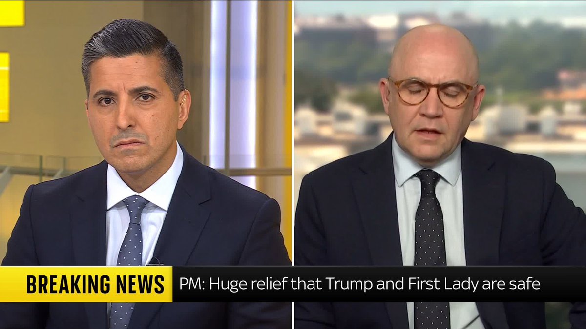 Sky's U.S. correspondent David Blevins says 'it was a very, very terrifying few minutes' after gunshots were heard at the White House correspondents' dinner. 📺 Sky 501, Virgin 602, Freeview 233