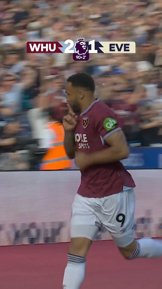 Bowen's header + Wilson's finish = 92nd-minute London Stadium scenes 🎉