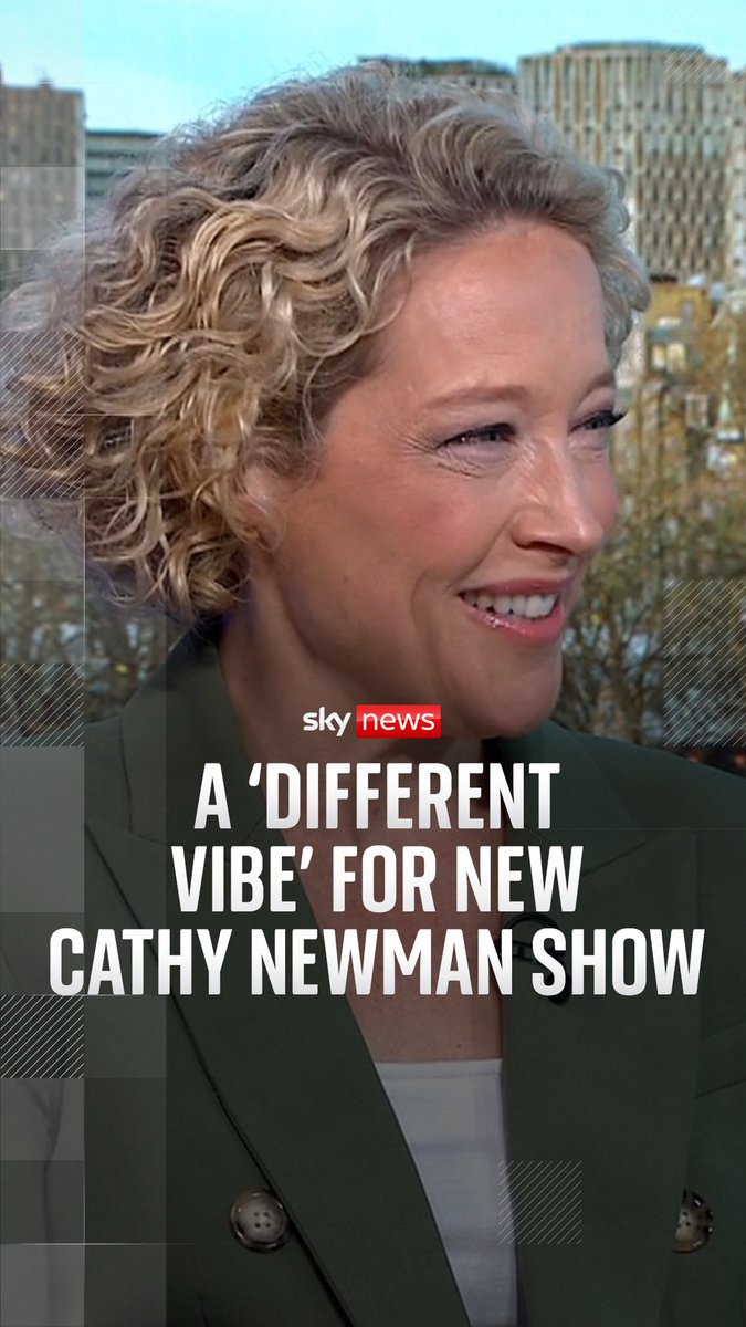 Sky's Cathy Newman takes Trevor Phillips through what to expect from her new show on Sky News, which starts on Monday at 7pm. 🔗
