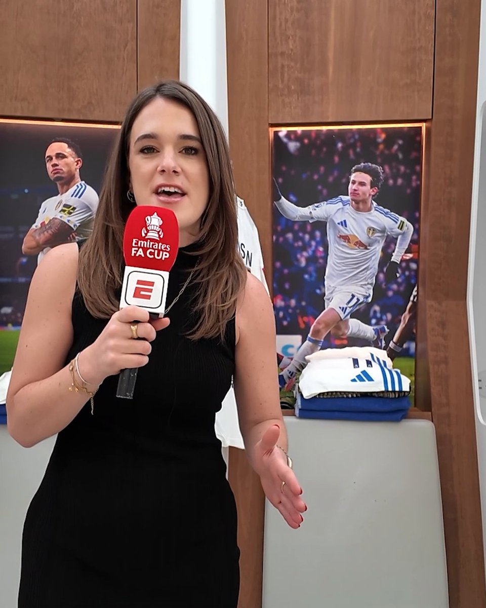 Chelsea vs. Leeds for a spot in the FA Cup final 🤩 Alex Aljoe kicks off coverage from the Leeds dressing room, tune in at 9:30 AM ET on ESPN2 and the ESPN App 🍿