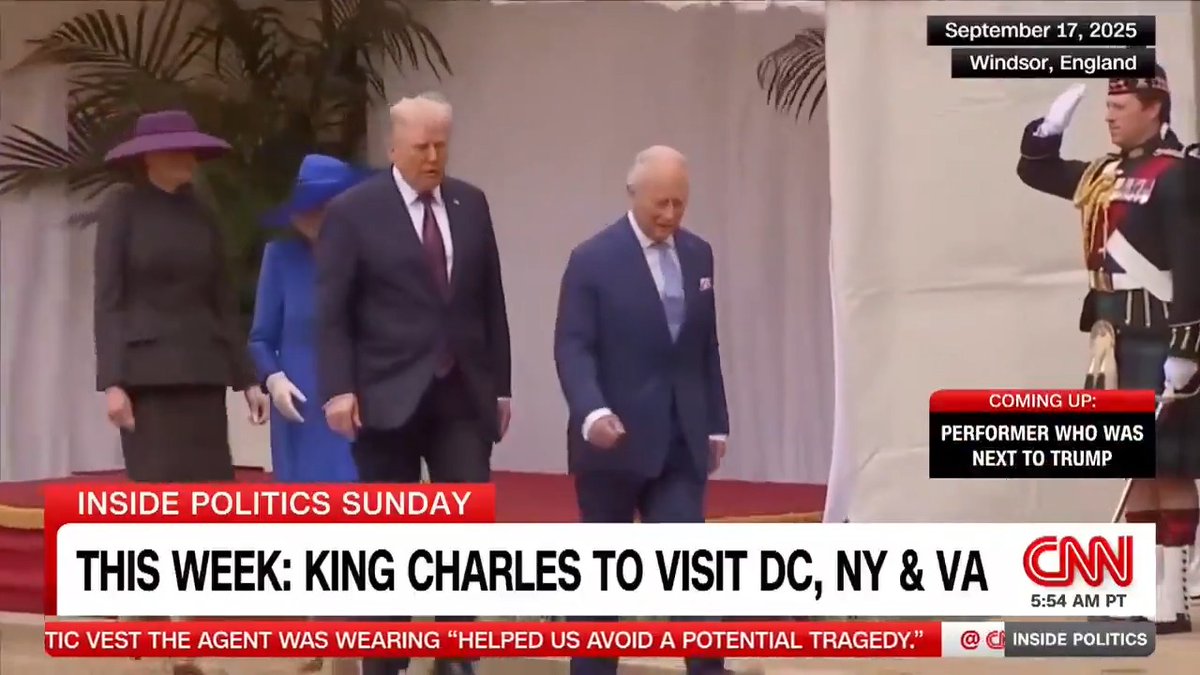 The British are coming! Manu Raju talks to Max Foster as the US prepares for its first visit by a reigning British monarch in nearly two decades. #InsidePolitics