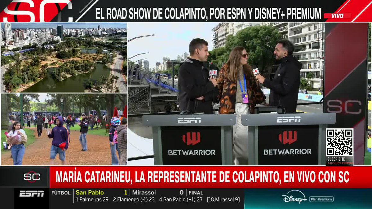 "FRANCO VA A SER CAMPEÓN: OS LO DIGO AHORA" 👏 Espectaculares palabras de Maria Catarineu para Colapinto 📺 Colapinto en Buenos Aires, por #DisneyPlus Plan Premium (exclusivo)