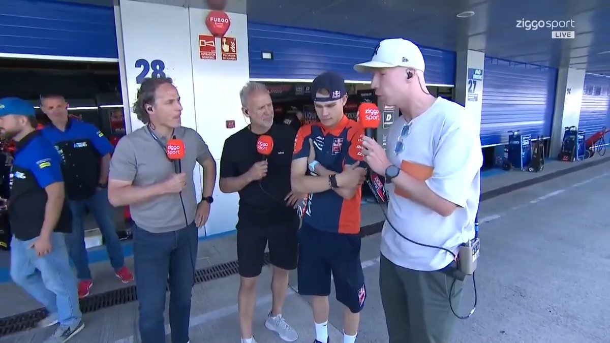 Collin Veijer reed naar een knappe P3 in Jerez: hij geeft tekst en uitleg 🗣️ #ZiggoSport #Moto2 #SpanishGP 🇪🇸