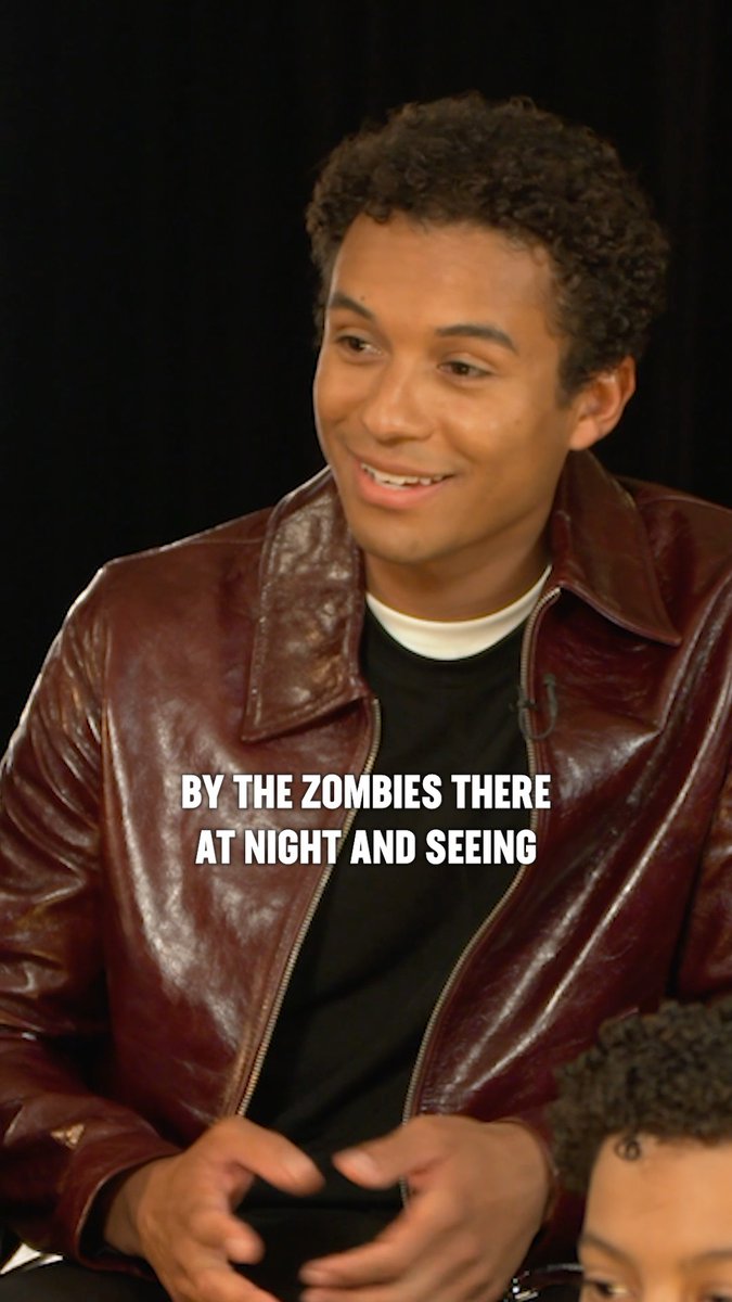 “I’m recreating the most iconic short film music video of all time.” Jaafar Jackson breaks down filming the ‘Thriller’ sequence in #Michael.