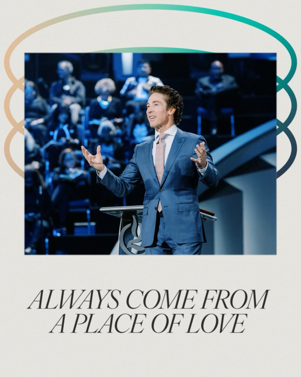 You can be right, you know the other person is wrong. You have the facts, but here’s the truth: without love, it’s just noise. Tune into Joel’s message today! "Clothed with Love":