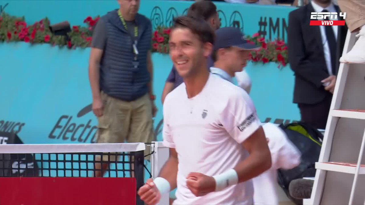 "Dino Prizmic": Por la victoria de Tomás Etcheverry en la tercera ronda del #MMOPEN
