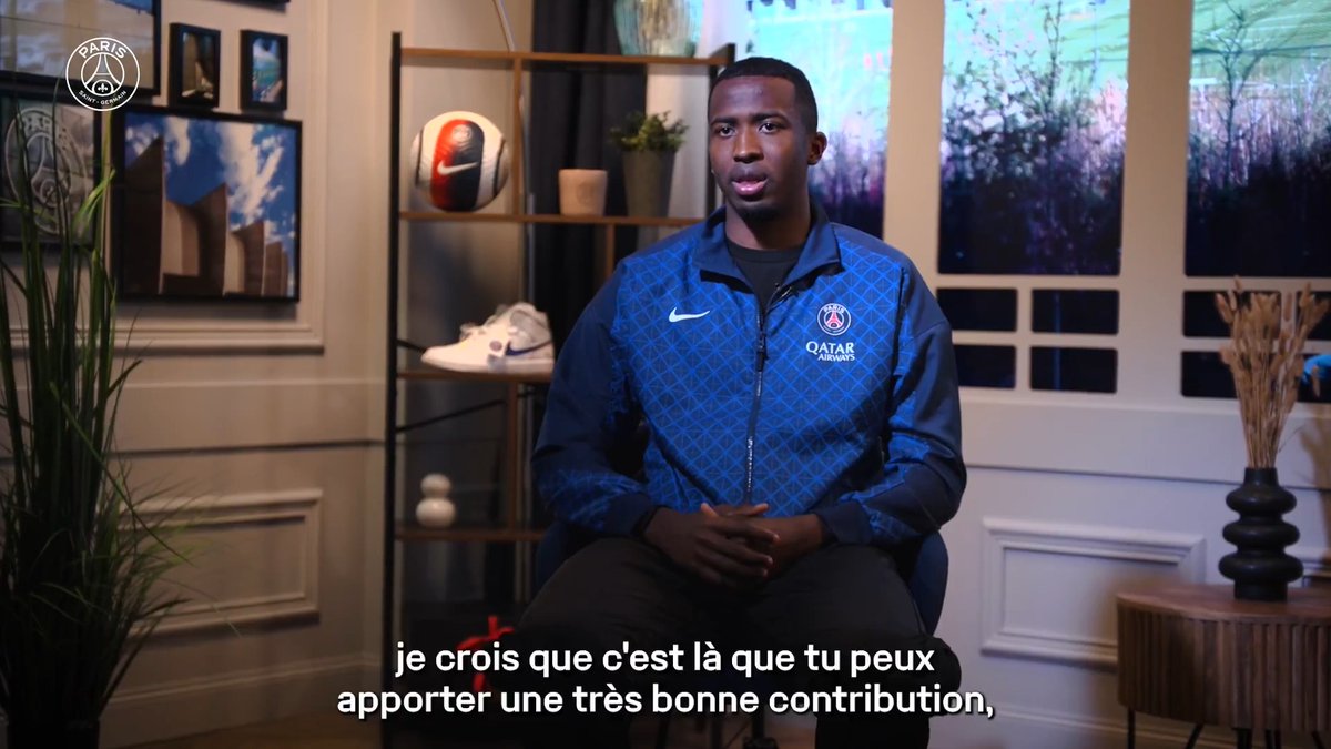 🎙️ « Suivre notre style de jeu qui nous a amenés jusqu'ici » À deux jours de #PSGFCB en demi-finale aller de Ligue des champions, Willian Pacho se projette sur la rencontre qui attend nos Parisiens au Parc des Princes. #UCL