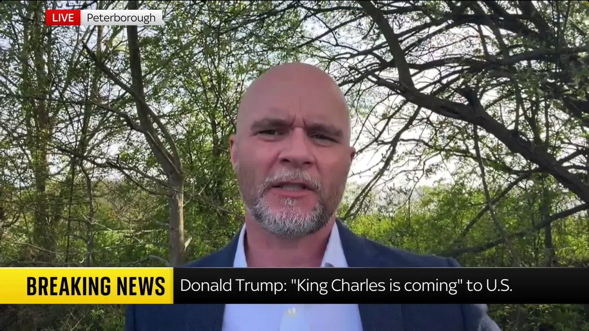 BREAKING: "King Charles is coming" to the US., President Trump declared on Fox News. This comes after Buckingham Palace said discussions are taking place on security planning for the King's state visit. A former personal protection officer to the King gives his analysis.