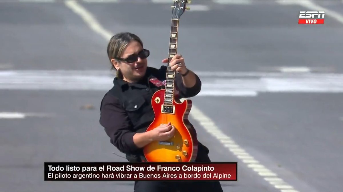 "Pato Sardelli": Porque tocó el Himno Nacional Argentino antes de la exhibición de Franco Colapinto en Buenos Aires