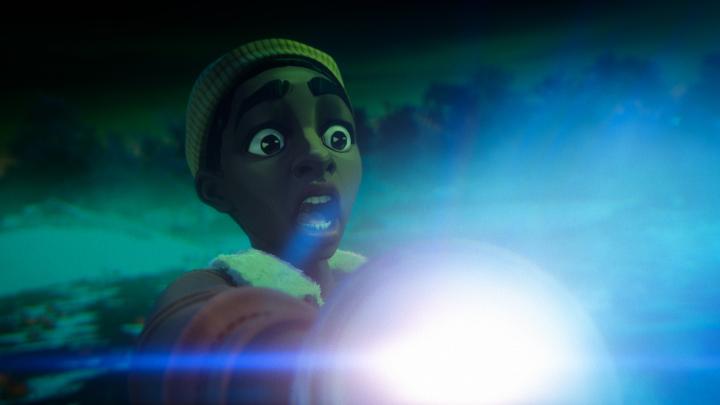 LUMAX at the pumpkin patch Stranger Things: Tales from '85 is now playing.