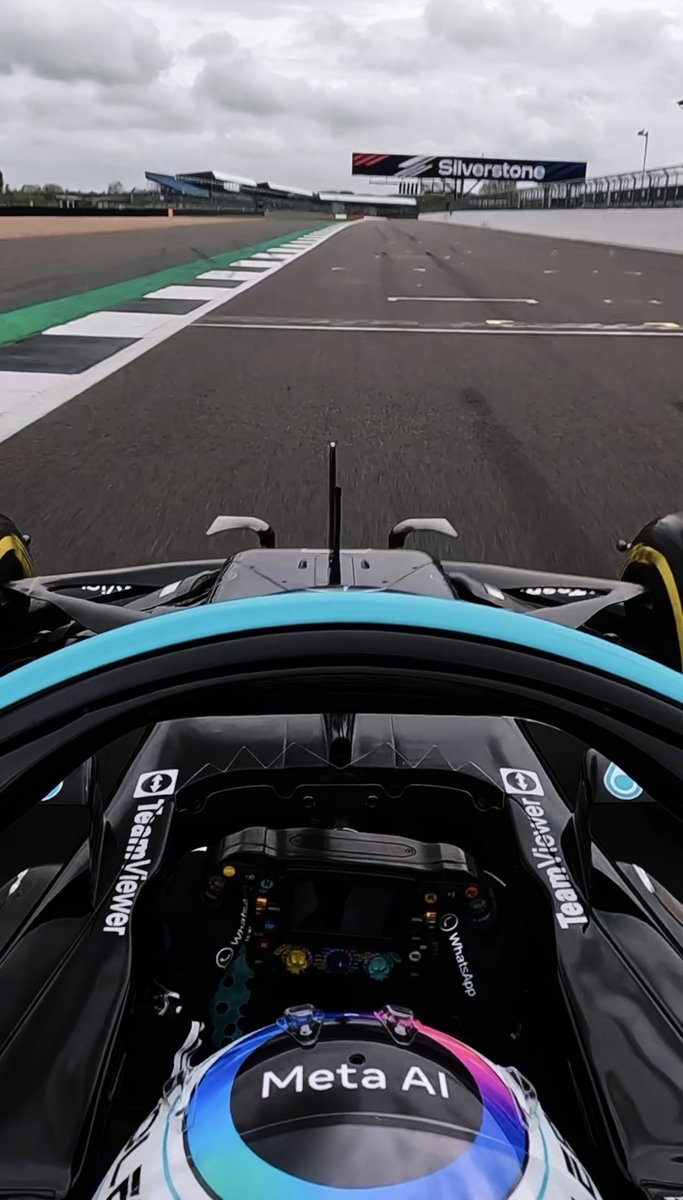 The sights and sounds of Doriane and W12 at Silverstone ๐