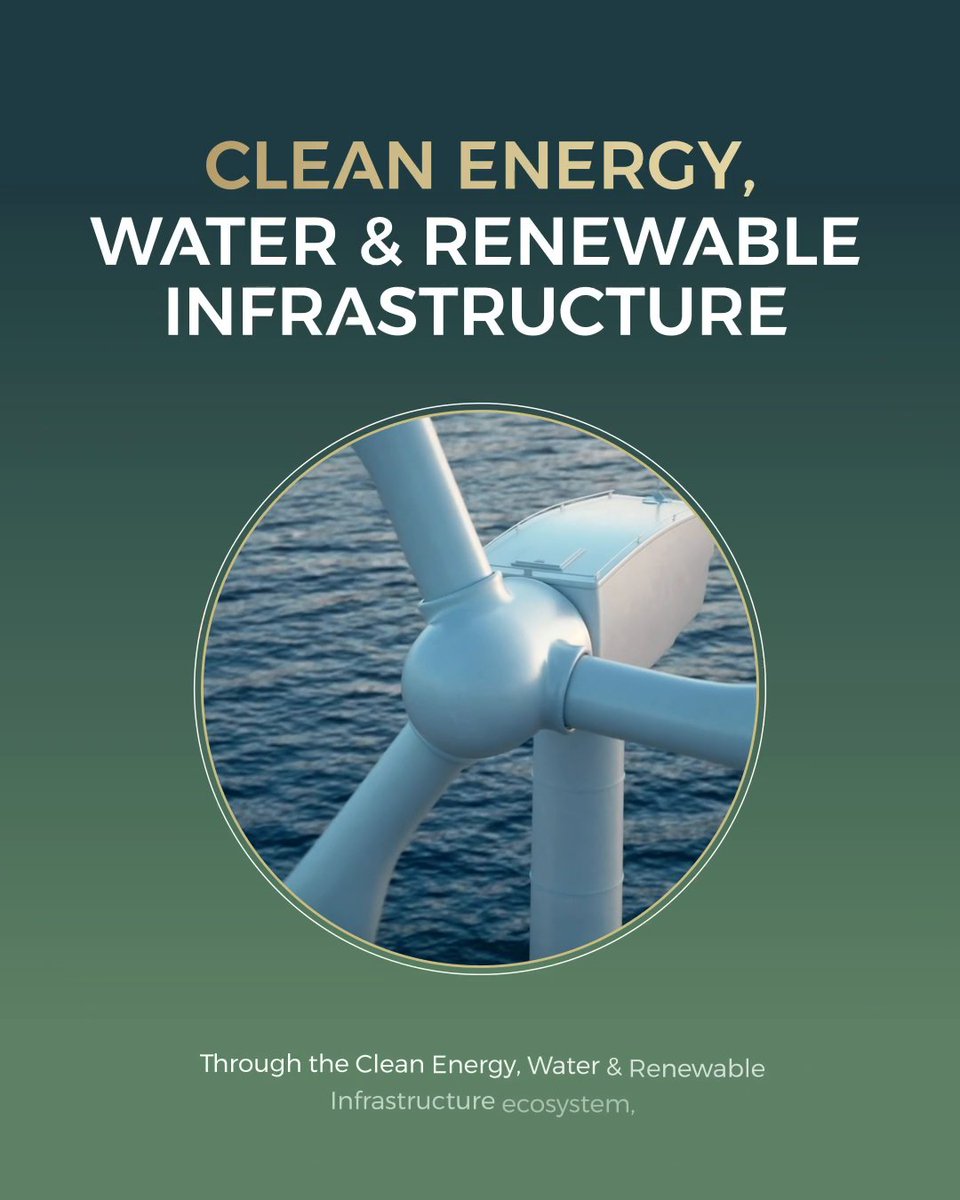 Through the Clean Energy, Water &amp; Renewable Infrastructure ecosystem, PIF aims to maintain Saudi Arabia’s global energy leadership by delivering sustainable, secure, and affordable energy, while boosting non-oil GDP, jobs and exports. Learn more: