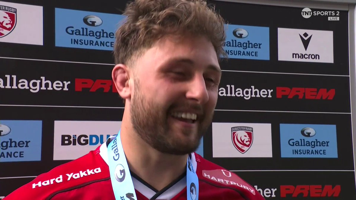 “We said before the game, there’s talkers and there’s doers.” Player of the Match Will Trenholm reflects after putting in the hard yards for Gloucester Rugby 🍒 this afternoon 🍒 📺 Stream TNT Sports with HBO Max